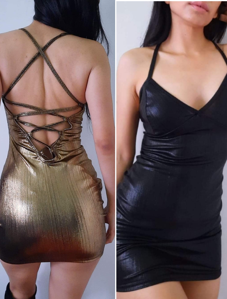 Vestido Acordado Espalda - Imagen 4