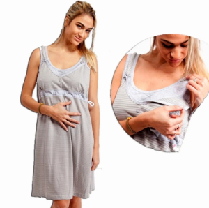 Camisones Maternal Amamantar Multirayas