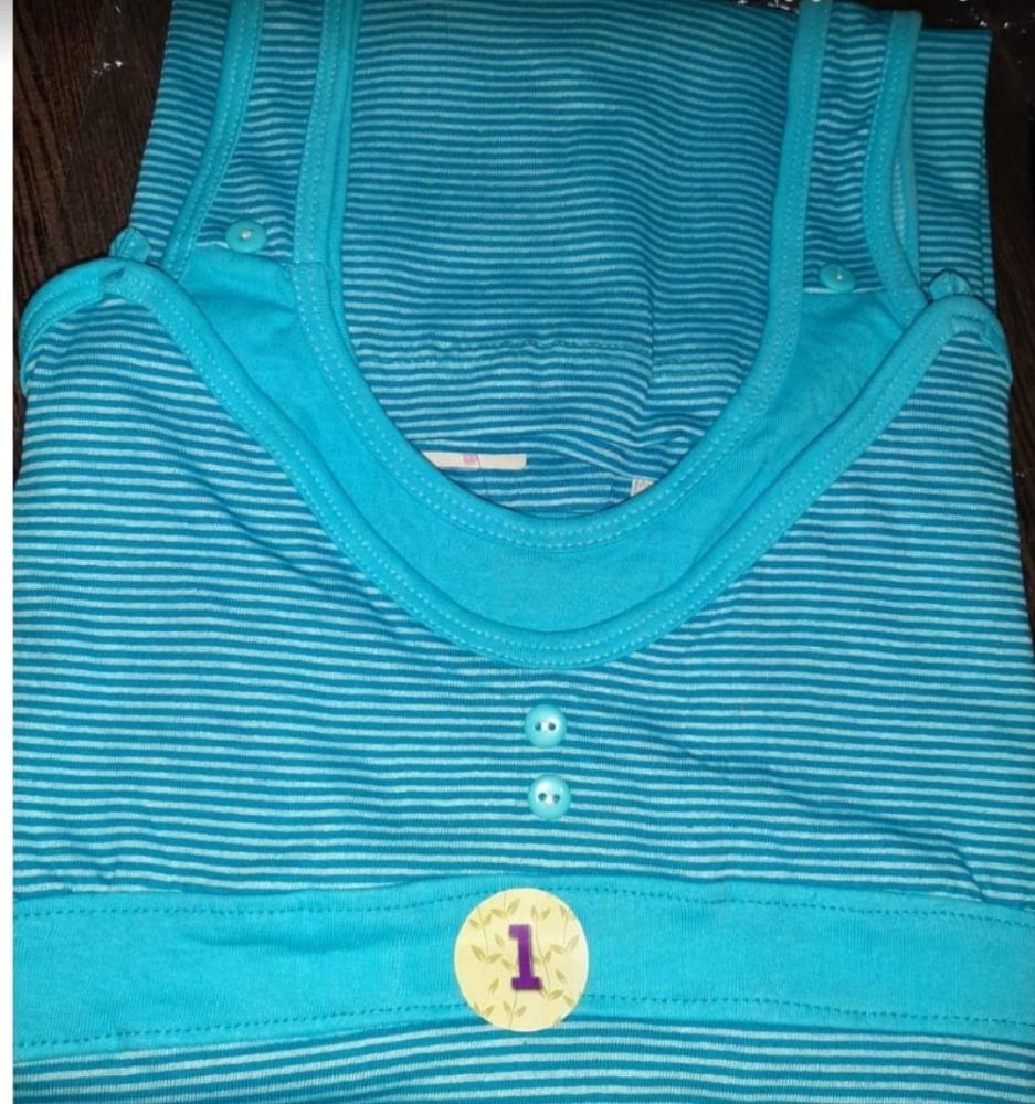 Camisones Maternal Amamantar Multirayas - Imagen 4