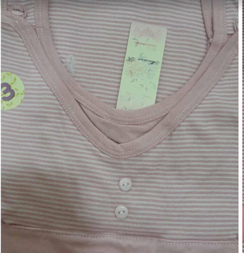 Camisones Maternal Amamantar Multirayas - Imagen 6