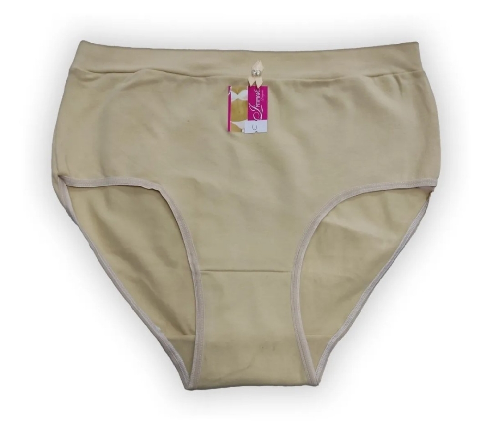 Bombacha Universal Cintura Doble 135c Algodón y Lycra Premium Intimare - Imagen 2