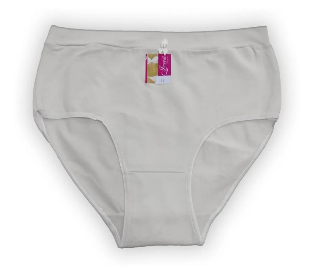 Bombacha Universal Cintura Doble 135c Algodón y Lycra Premium Intimare - Imagen 3