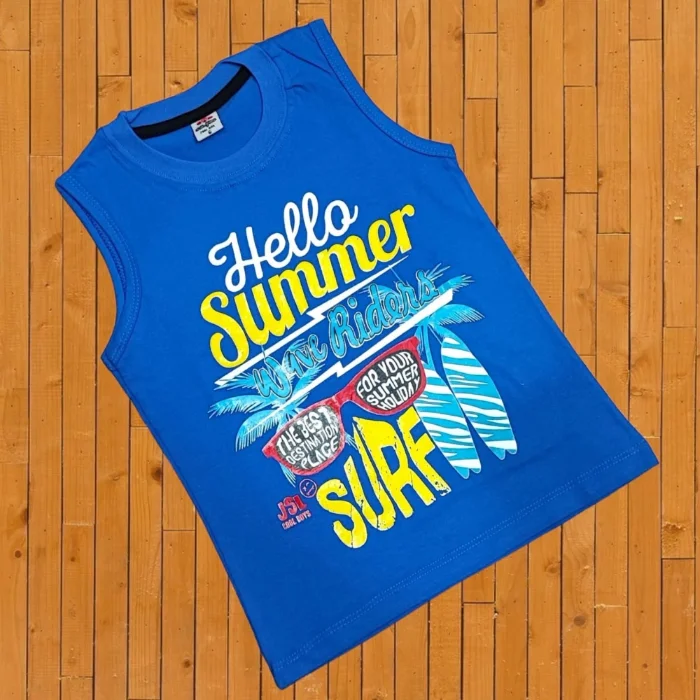 Musculosa Surf Algodón Peinado Calidad Premium