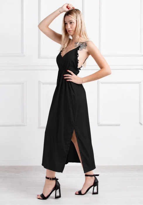 Vestido Lino con Spandex T. 2 al 7