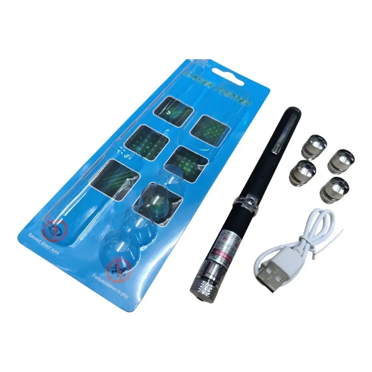Puntero Láser 5 en 1 Recargable - Imagen 4