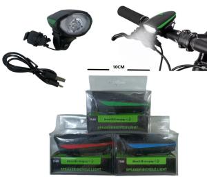 Luz Led con Bocina Par Bicicletas