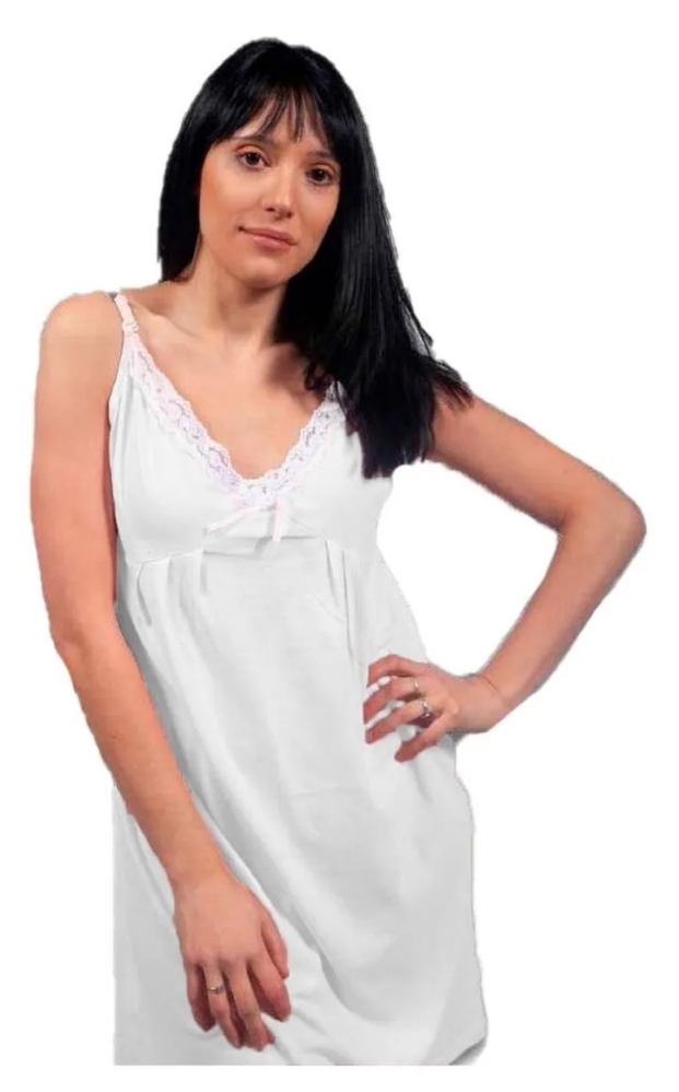 Camisón Solera Maternal Amamantar Bretel Ajustable - Imagen 3