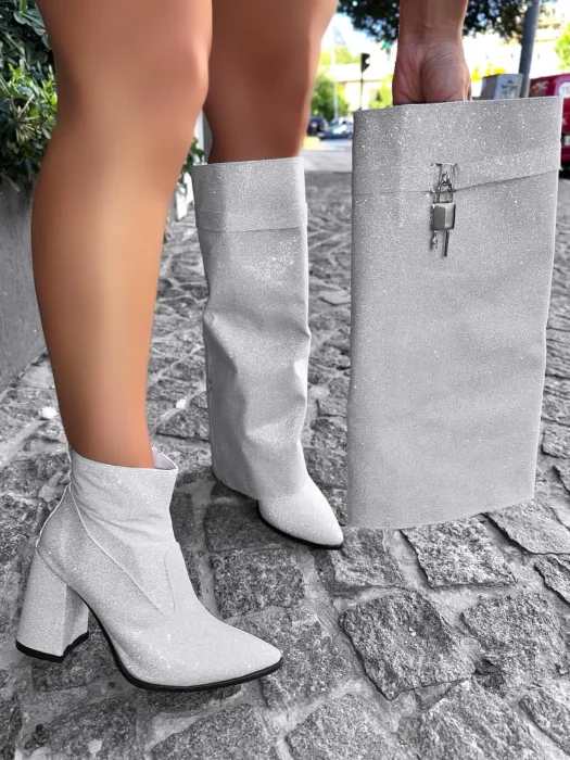 Art Lisa Botas Desmontables C/gliter