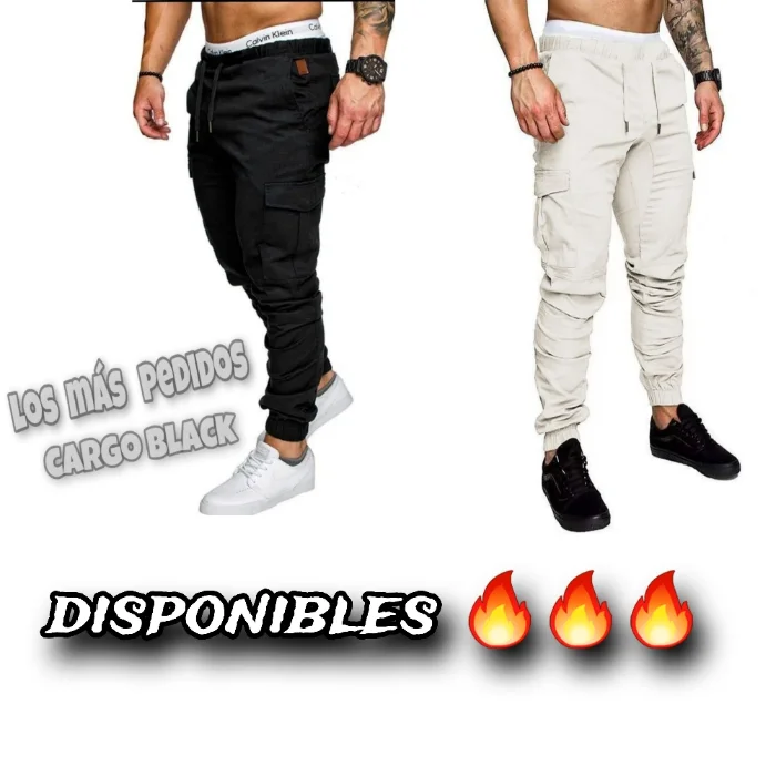 Cargo Blak Elastizado Talles Especiales Ahora $ 20,000