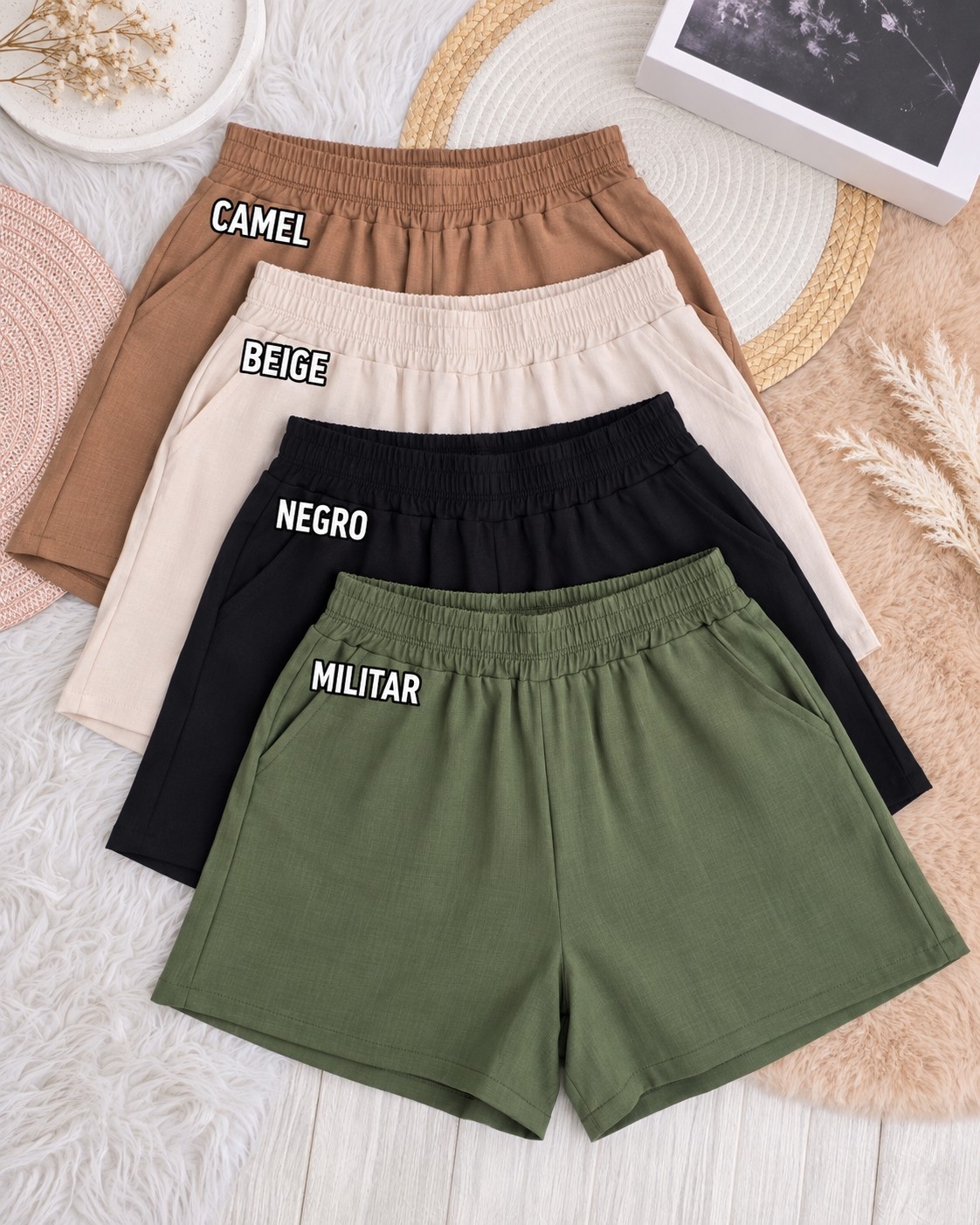 Shorts de Lino - Imagen 2