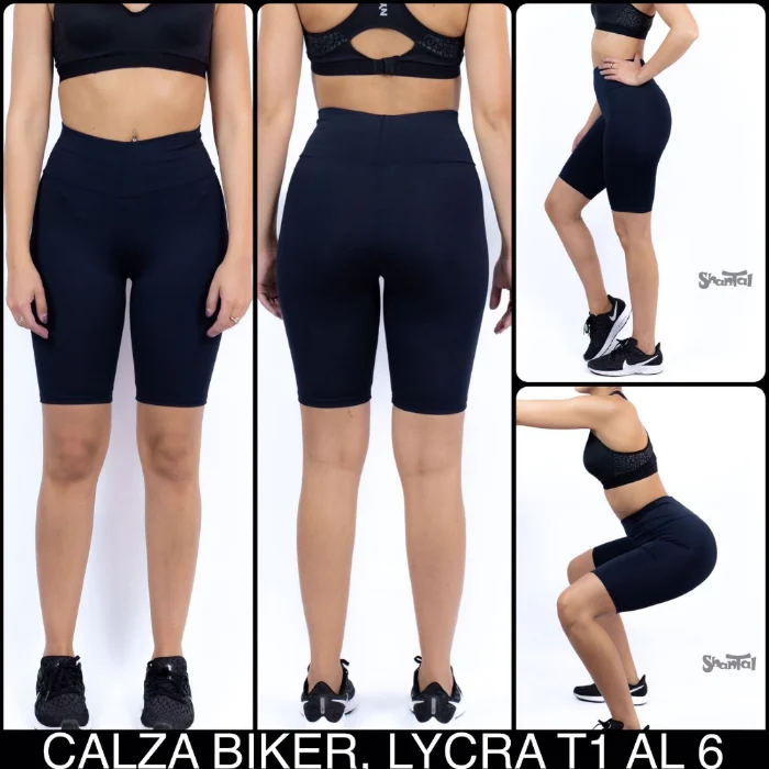 Calza Biker Lycra Deportivo.