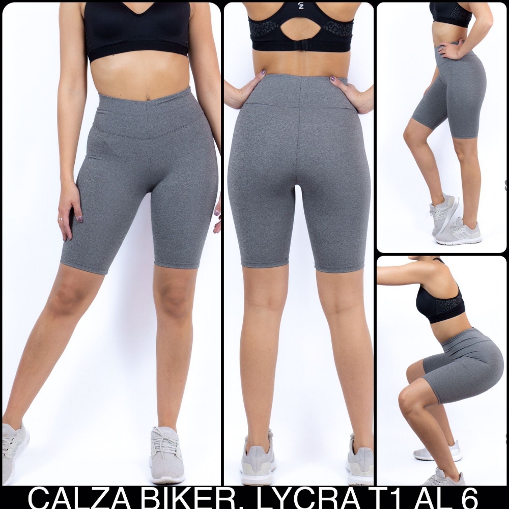 Calza Biker Lycra Deportivo. - Imagen 2