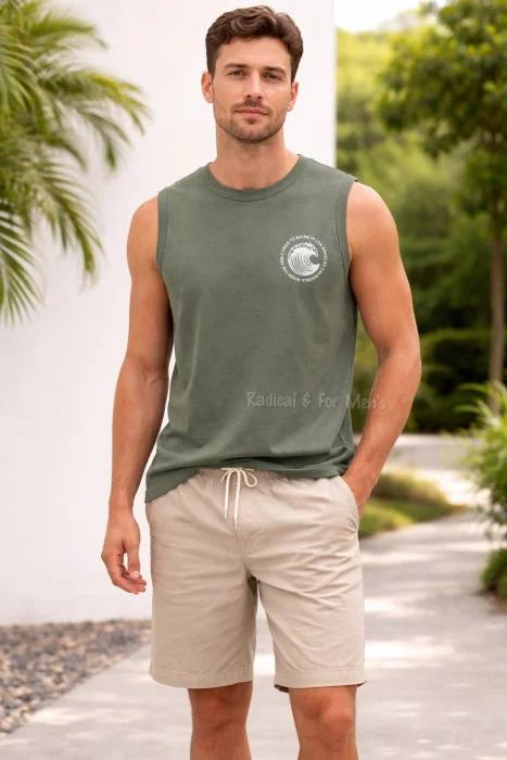 "musculosa sin Manga C/ Logo