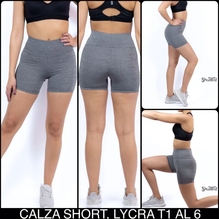 Calza Short Lycra Deportivo
