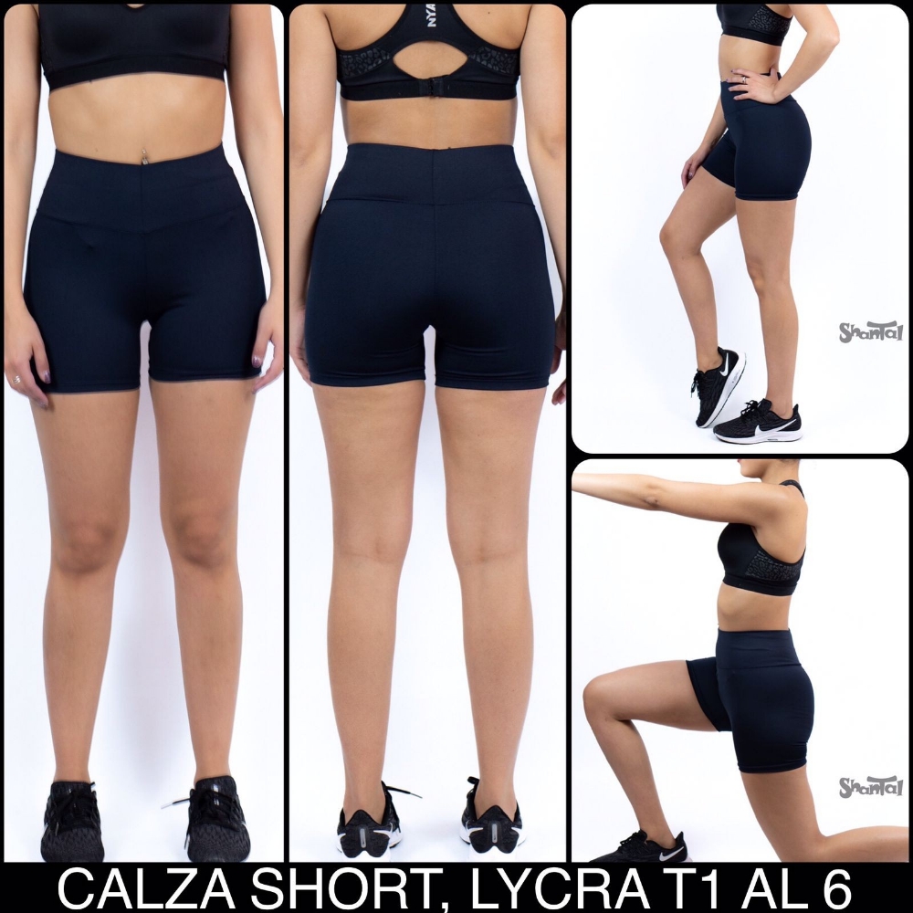 Calza Short Lycra Deportivo - Imagen 2