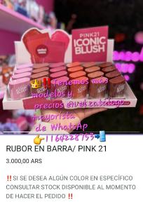Rubores ( Varios Modelos y Precios)