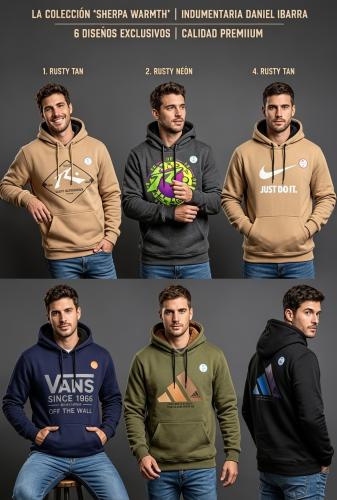 Buzos Canguro Cn Piel Modelos Surtidos