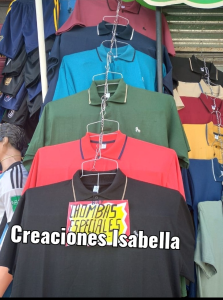 Chombas Talles Especiales Manga Corta
