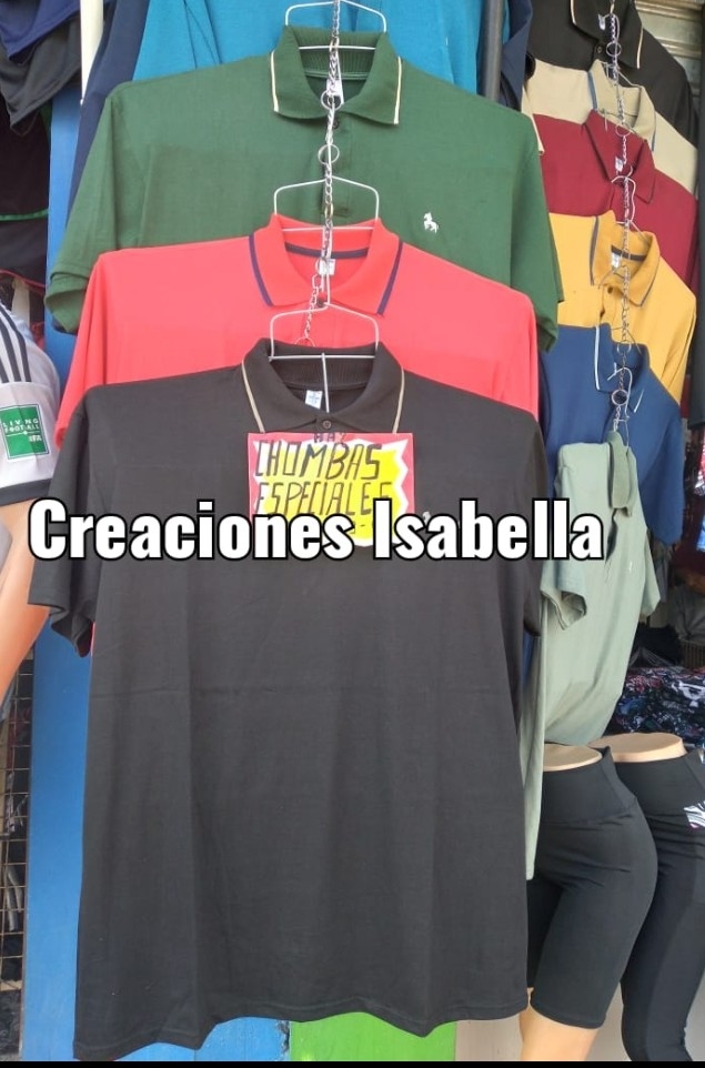 Chombas Talles Especiales Manga Corta - Imagen 2