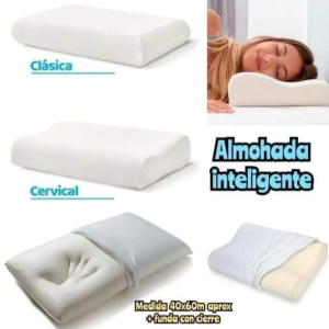 Almohadas Inteligente con Funda con Cierre