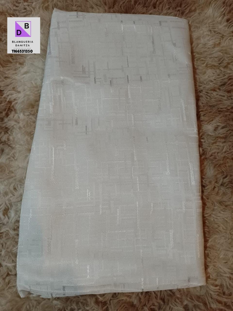 Manteles Lisos con Relieve Importado Tela Raso - Imagen 2