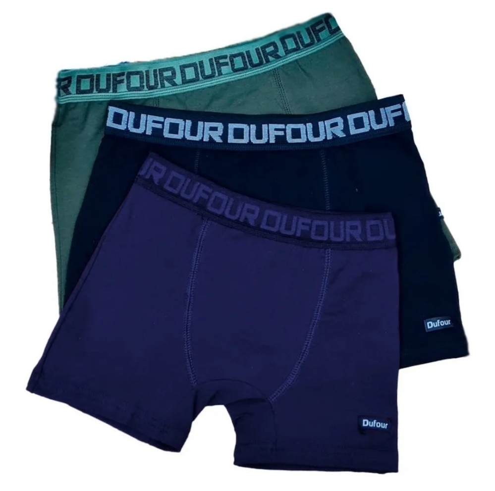Docena Boxer Dufour 12058 Algodón y Lycra - Imagen 4