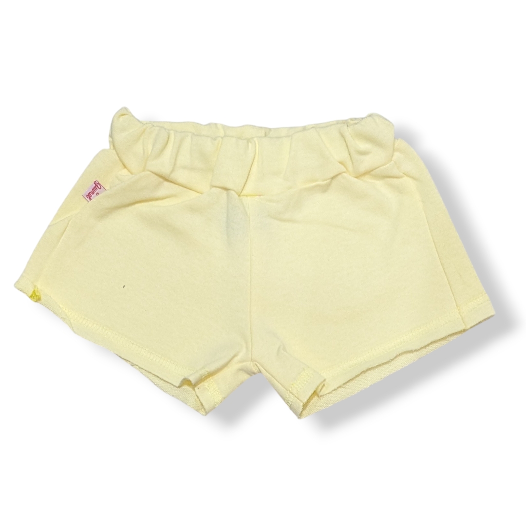 Art 3432 Short para Nenas Rustico Liso - 3432%20amarillo.jpg