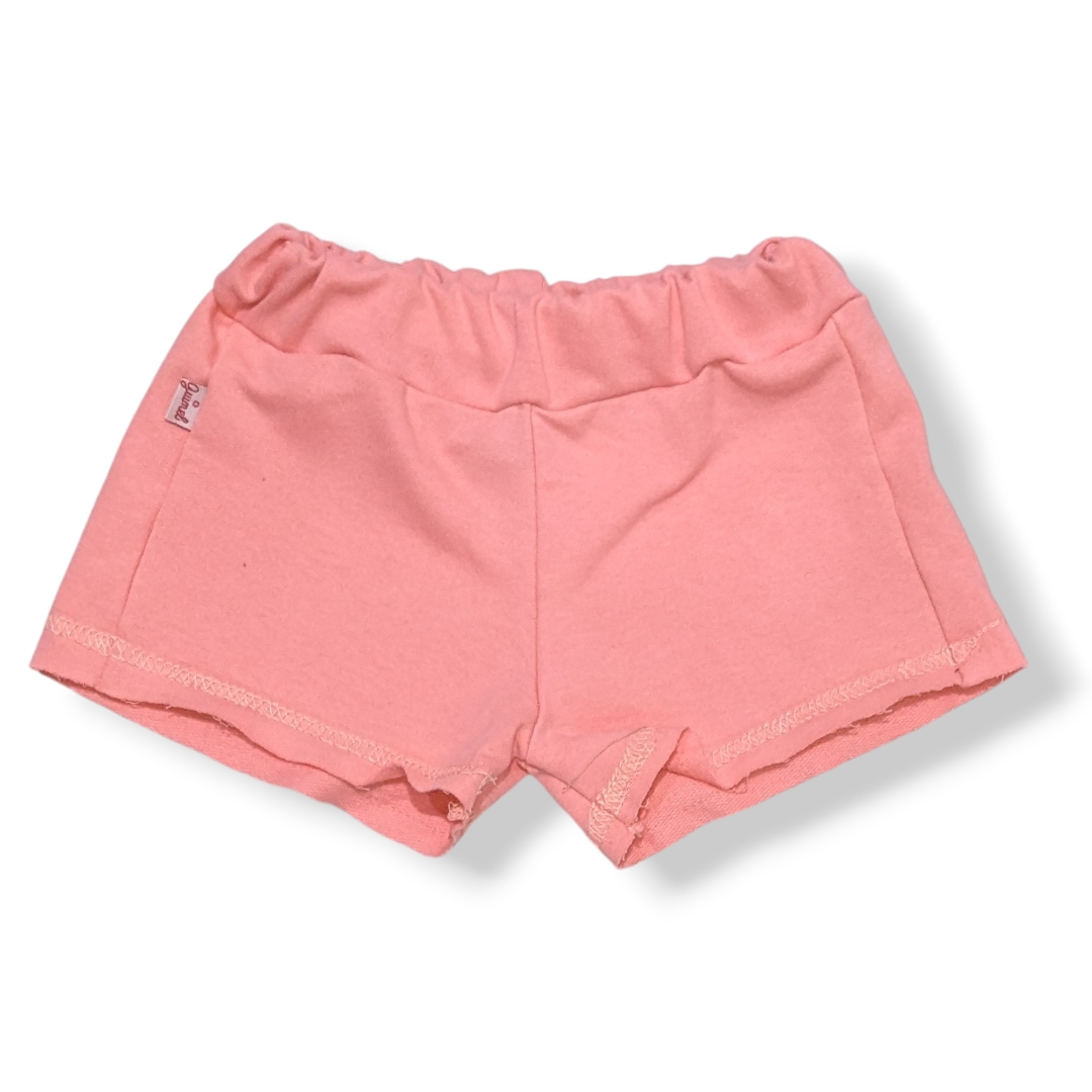 Art 3432 Short para Nenas Rustico Liso - 3432%20coral.jpg