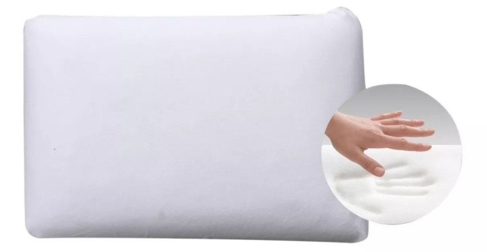 Almohada Inteligente 38x60 Espuma Viscoelastica Funda C/ Cierre - Imagen 2