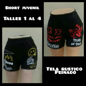 Short Rustico Estampado Dama