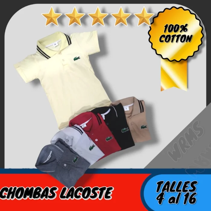 Chombas Lacoste