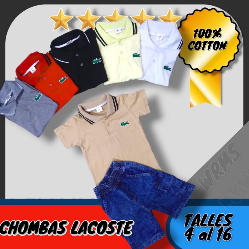 Chombas Lacoste - Imagen 2