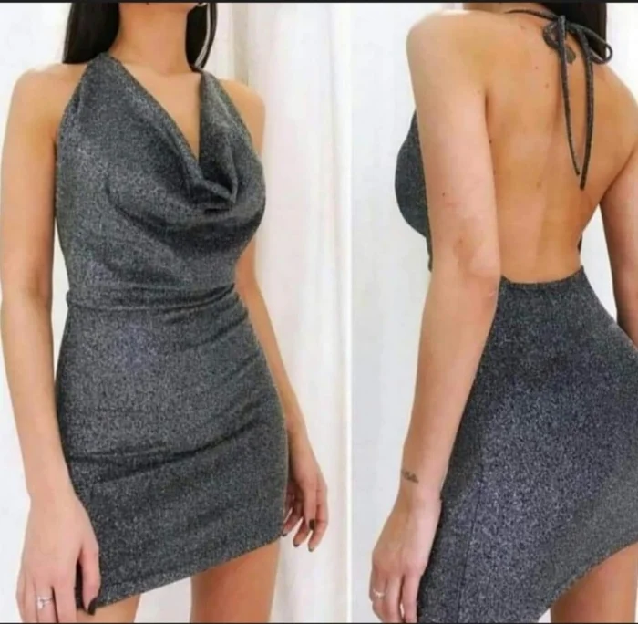 Vestido Buche de Lurex