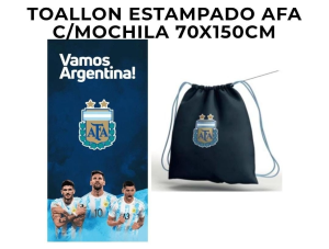 Toallones  con Bolsa Afa