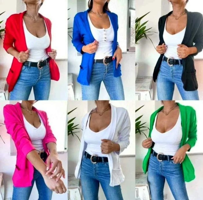 Oferta . Blazer Crep