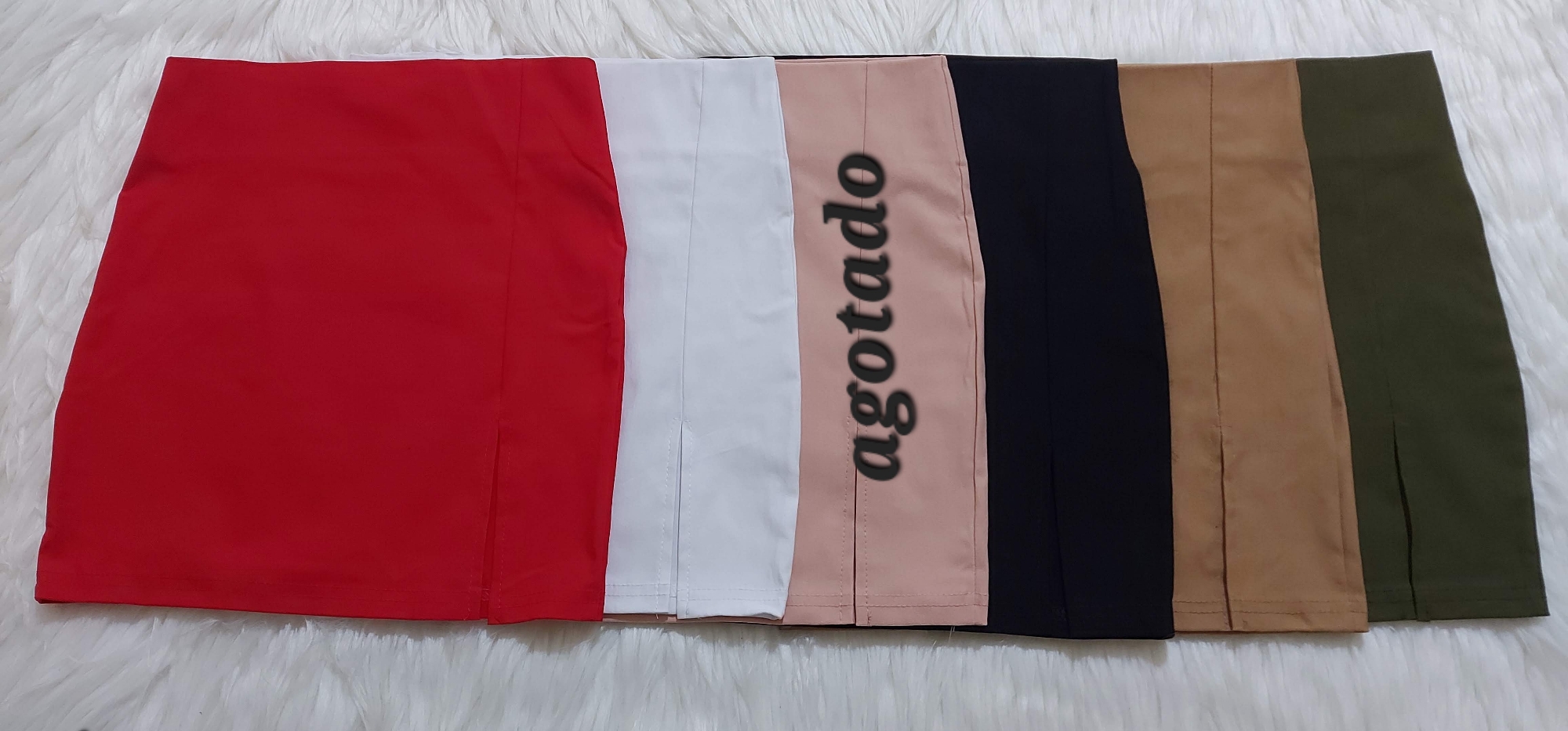 Pollera Bengalina con Tajo - Imagen 6