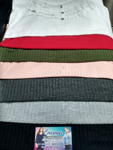 Musculosa de Morley con Volados  Talle 1 al 5 - Miniatura 3
