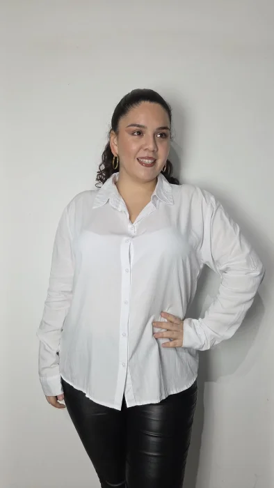 Camisas Mangas Largas Talles Especiales 7,8,9   de Fibrana Poplin