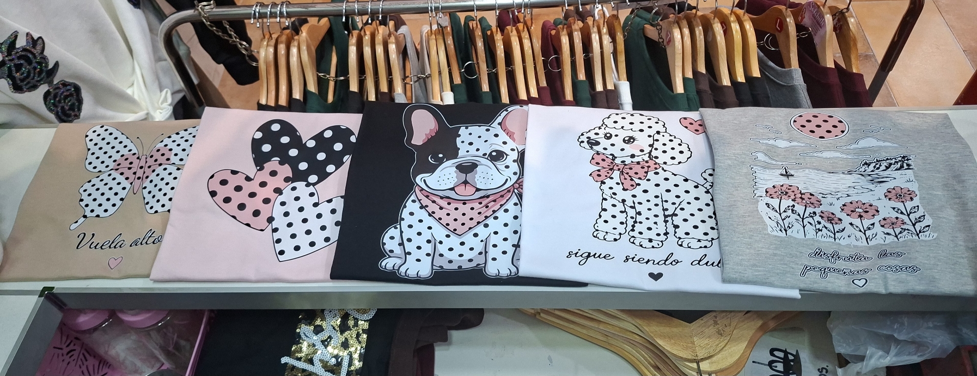 Remeras Tendencia Lunares - Imagen 3