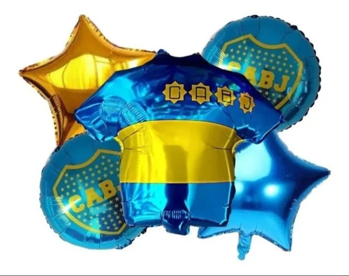Set Camiseta Boca 5 Unidades