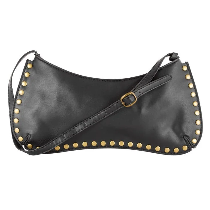 Cartera Bananita Importada con Tachas