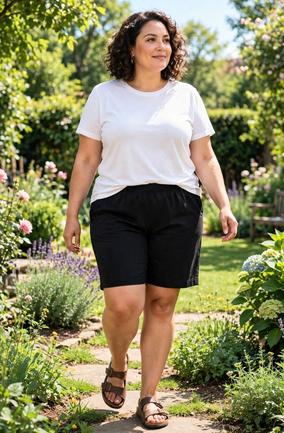 Shorts Bermuda Talles Especiales de Fibrana - Imagen 3