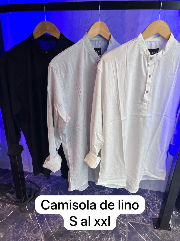 Camisola Mao Lino - Imagen 2