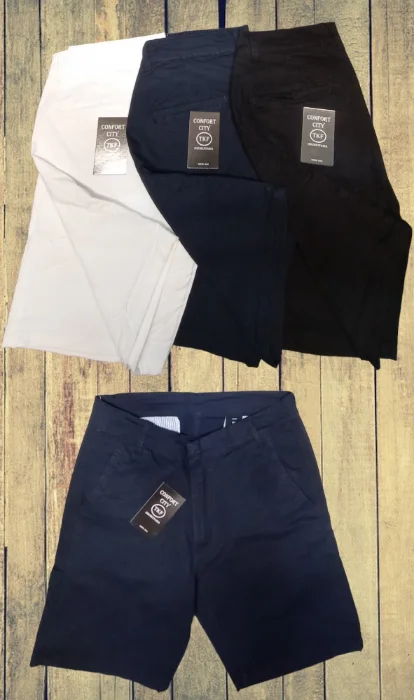 Bermudas Gabardina