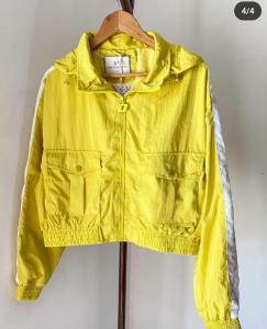 Campera Rompeviento Efecto Mojado Yd Mujer Dama Piel Abrigo Importada - Miniatura 3