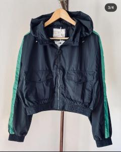 Campera Rompeviento Efecto Mojado Yd Mujer Dama Piel Abrigo Importada - Miniatura 2