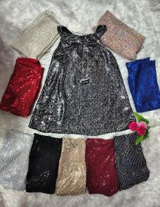 Musculosa Lentejuela(cuello Americano) - Miniatura 5