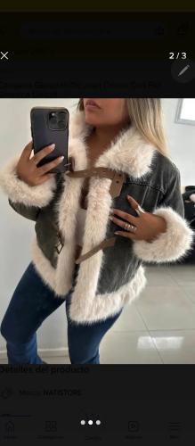 Campera Jean Importada Yd Piel Tapado Princesa Mujer la Tienda de Yuyu