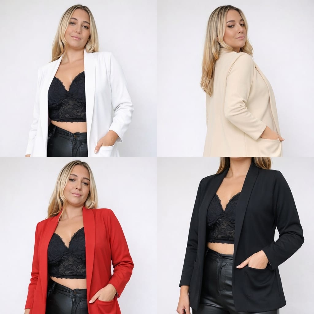 Blazer de Scuba Crep - Imagen 3
