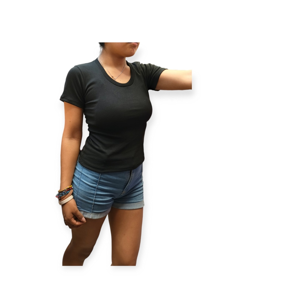 Remera Básica de Modal con  Laycra - Imagen 2